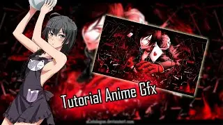 Tutorial Anime GFX Red Blood C4d