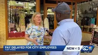 City of Fort Myers employees experience payday delay due to technical glitch