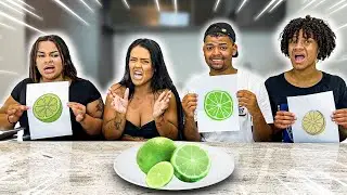 QUEM FIZER O PIOR DESENHO TEM QUE COMER!!!