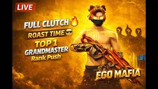 🔴 Free Fire Live 🔥 New Season Rank Push || Road To Grandmaster || EGO MAFIA