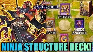 NINJA STRUCTURE DECK - XYZ/Fusion Festival! [Yu-Gi-Oh! Master Duel]