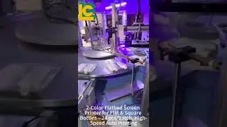 LC 2-Color 12-Station Flat Bed screen Printing machine
