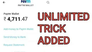 UNLIMITED TRICK ADDED - Free Paytm Cash