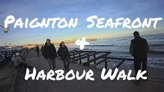 Paignton Beach Promenade and Harbour Walk | Devon Seaside Walk with a Friend