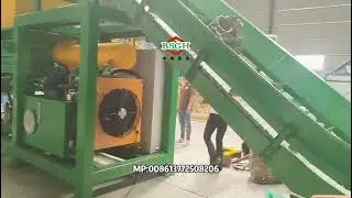 Extrusion-Type Crusher | Industrial Shredding Machine for Scrap Metal and Engines Breaking