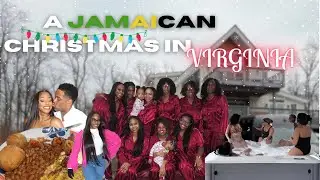 A Jamaican Christmas in Virginia | Christmas Festivities 🎄| Game Night + Bonfires 🔥 | Washington DC