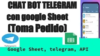 telegram chatbot takes order with google sheets