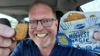 Обзор сырных творогов с халапеньо и чеддером от Culver's!