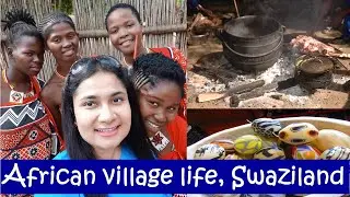 Village life of Swaziland, Africa