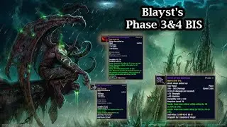 Classic TBC Retribution Paladin: Phase 3 & 4 BIS