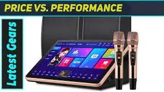 Best 18.5 inch Karaoke System: AI Voice Control KTV Player!