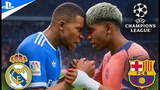 Mbapp&eacute; vs Yamal | Real Madrid vs Barcelona UEFA CHAMPIONS LEAGUE FINAL |  FC 26 Gameplay