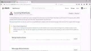 Send data into Slack using Javascript (Incoming Webhooks , Jquery)