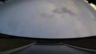 Vertical Clouds Time Lapse