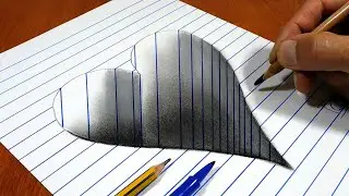 3D Trick Art, Hole Heart, Decks of cards