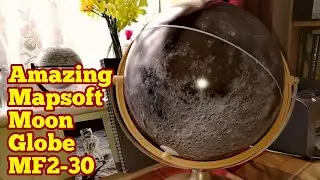 Amazing Mapsoft Moon Globe MF2-30/ Best Lunar Globe