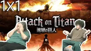 Grandma watches ANIME FOR THE FIRST TIME! Attack On Titan 1x1 |To you, in 2000 Years|