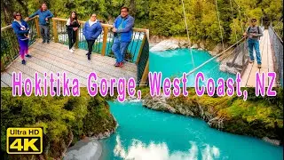 Hokitika Gorge, Hokitika, West Coast, New Zealand - Autumn 2021 - Audio muted