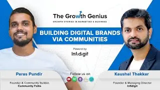 Episode 10 - Building Digital Brands via Communities - Growth Genius Podcast