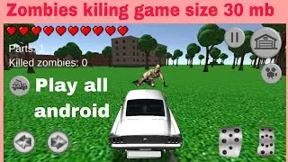 zombie killing game offline | low mb open world games for android | Irfan Ali Gamer
