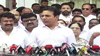 LIVE: KTR Press Meet at Telangana Bhavan | BRS Live Feed