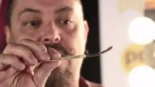 Bdellium Tools Special Effects (SFX) Makeup Brush #128 Bent Liner Tutorial