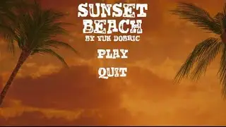 THE SUNSET BEACH #horrorgaming #horrorgame