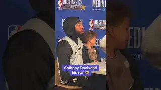 Anthony Davis and his son 🥹 #shorts
