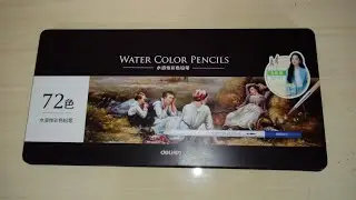 Lápis de Cor Déli Aquarelável Chinês, minha opinião