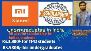 #MI Scholarship for indian students,#Explained in Kannada,#Scholarship
