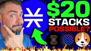 Stacks Upgrade ALERT! ($20 STX Price Prediction) Stacks Token VS Bitcoin Price Today