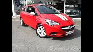Vauxhall Corsa Sting Lava Red From Umesh Samani Specialist Cars Stoke on Trent.