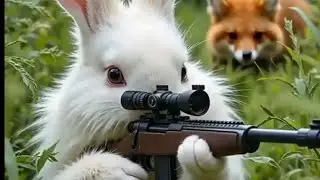 Don't Mess With This Bunny 😤🔫 #RevengeMode#FoxVsRabbit#Shorts#Viral