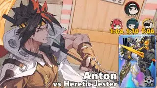 Anton vs Heretic Jester - 3 different teams | ZZZ Shiyu Defense 2.2