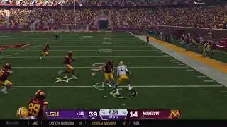 NCAA 26 league Vs LSU (OTSS)