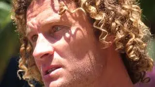 Sky Solbach and Sebastian Ribeiro talking about R&D Duotone Surfboards