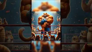 Underdog Triumph: The Tale of a Boxing Kitten Avenging His Father's Defeat😼🥊😾