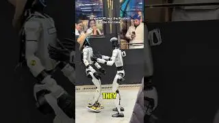 When KOID met the Rizzbot for the first time #rizzbot #koid #robot