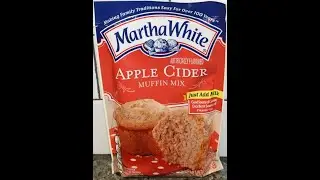 Martha White Apple Cider Muffin Mix Review