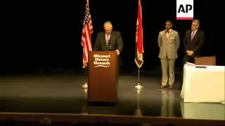 Missouri Governor Jay Nixon swore in the members of the Ferguson Commission who will look into the i