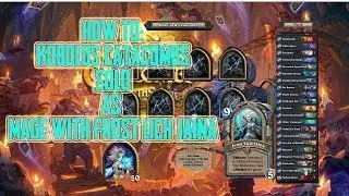 [Frost Lich Jaina] Mage Deck for Hearthstone expansion Kobolds and Catacombs Dungeon