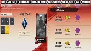 TONS OF MADDEN 20 ULTIMATE TEAM INFO! NEXT SOLO, ABILITIES INFO, ULTIMATE CHALLENGES! | MADDEN 20
