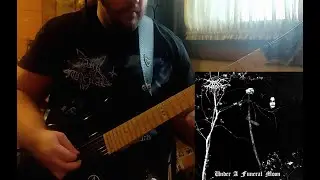 Darkthrone -  Under a funeral moon(cover guitar with solo)+tab in description