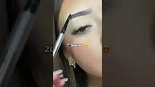 The best type of brows!! #makeup #eyebrowtutorial #youtubeshorts #2016