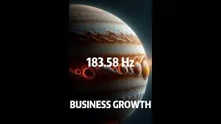 Preview/183.58Hz Jupiter Frequency 🪐 Career Success & Business Growth | Attract Abundance & Power