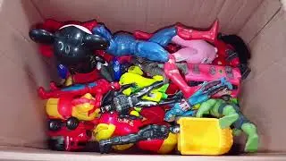 Spider-man pop toy series Unbox,Marvel hero toy figures,pop action dolls,Spider-Man pop toy guns
