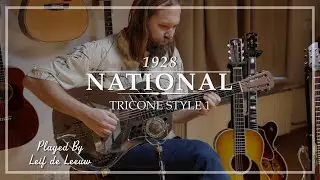 National Tricone Style 1 Round Neck 1928 played by Leif de Leeuw | Demo