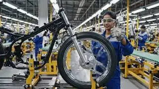 The secrets inside one of the most legendary motorcycle factories of the 20th century.