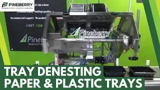 High-Speed Tray Denester: Handles 4&ndash;6 Paper & Plastic Trays