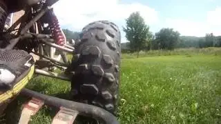 Yamaha blaster nerf bar mount (front)
